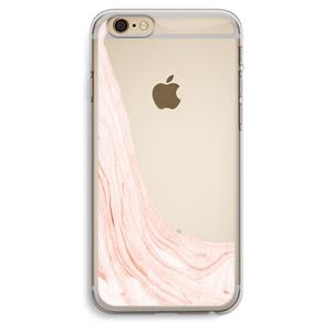 CaseCompany Peach bath: iPhone 6 Plus / 6S Plus Transparant Hoesje