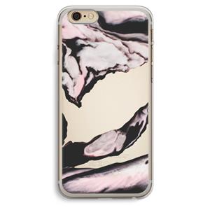 CaseCompany Roze stroom: iPhone 6 Plus / 6S Plus Transparant Hoesje