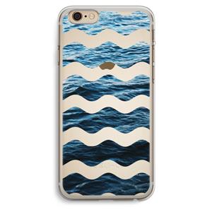 CaseCompany Oceaan: iPhone 6 Plus / 6S Plus Transparant Hoesje