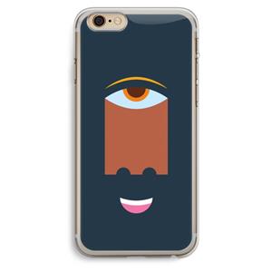 CaseCompany Mono M: iPhone 6 Plus / 6S Plus Transparant Hoesje