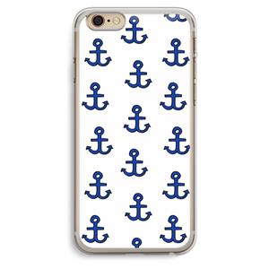 CaseCompany Ankers: iPhone 6 Plus / 6S Plus Transparant Hoesje