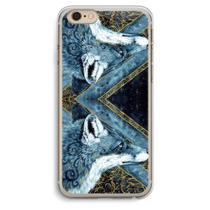 CaseCompany Golden Fox: iPhone 6 Plus / 6S Plus Transparant Hoesje