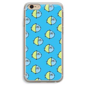 CaseCompany Visjes: iPhone 6 Plus / 6S Plus Transparant Hoesje