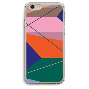 CaseCompany Gestalte 1: iPhone 6 Plus / 6S Plus Transparant Hoesje