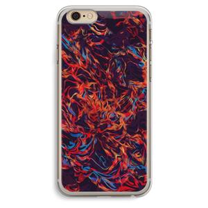 CaseCompany Lucifer: iPhone 6 Plus / 6S Plus Transparant Hoesje