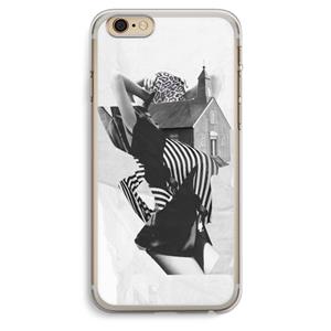 CaseCompany House: iPhone 6 Plus / 6S Plus Transparant Hoesje