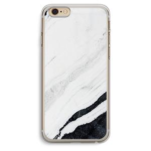 CaseCompany Elegante marmer: iPhone 6 Plus / 6S Plus Transparant Hoesje