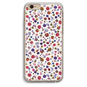 CaseCompany Planets Space: iPhone 6 Plus / 6S Plus Transparant Hoesje