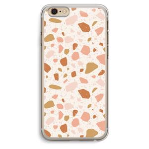 CaseCompany Terrazzo N°18: iPhone 6 Plus / 6S Plus Transparant Hoesje