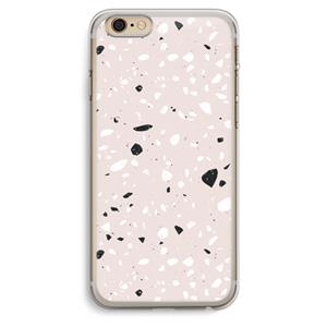 CaseCompany Terrazzo N°20: iPhone 6 Plus / 6S Plus Transparant Hoesje