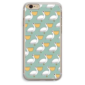CaseCompany Pelican: iPhone 6 Plus / 6S Plus Transparant Hoesje