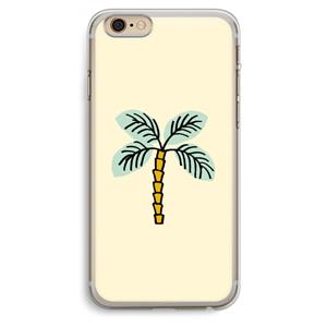 CaseCompany Palmboom: iPhone 6 Plus / 6S Plus Transparant Hoesje