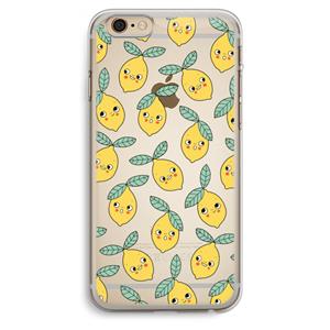 CaseCompany Citroenen: iPhone 6 Plus / 6S Plus Transparant Hoesje