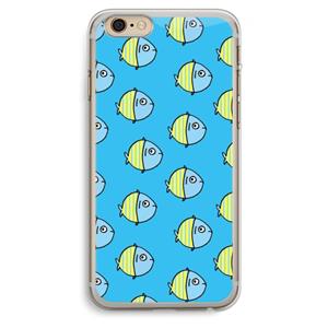 CaseCompany Visjes: iPhone 6 Plus / 6S Plus Transparant Hoesje
