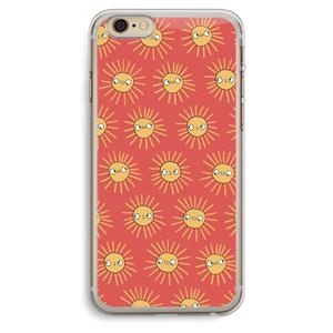 CaseCompany Zon: iPhone 6 Plus / 6S Plus Transparant Hoesje
