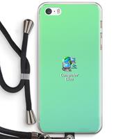 CaseCompany Win98: iPhone 5 / 5S / SE Transparant Hoesje met koord