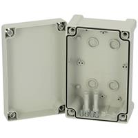 Fibox Enclosure, PC Grey cover 5824000 Universal-Gehäuse 187 x 122 x 90 Polycarbonat Lichtgrau (RAL