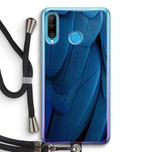 CaseCompany Pauw: Huawei P30 Lite Transparant Hoesje met koord