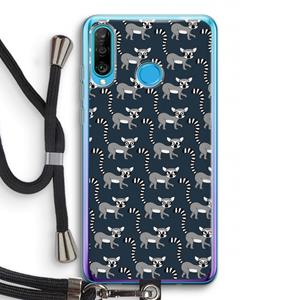 CaseCompany Makis: Huawei P30 Lite Transparant Hoesje met koord