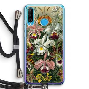 CaseCompany Haeckel Orchidae: Huawei P30 Lite Transparant Hoesje met koord