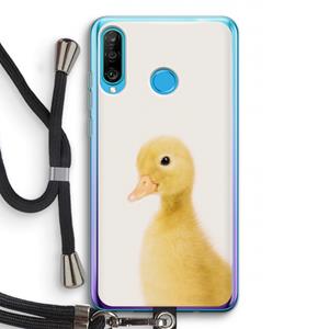 CaseCompany Duke: Huawei P30 Lite Transparant Hoesje met koord