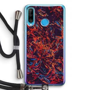 CaseCompany Lucifer: Huawei P30 Lite Transparant Hoesje met koord