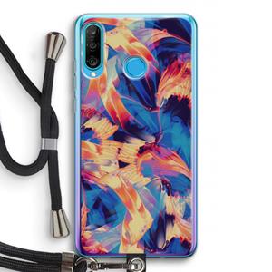 CaseCompany Tuesday Night: Huawei P30 Lite Transparant Hoesje met koord