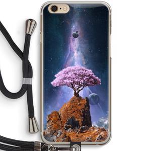 CaseCompany Ambition: iPhone 6 / 6S Transparant Hoesje met koord