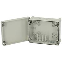 Fibox Enclosure, PC Grey cover 5824025 Universal-Gehäuse 201 x 163 x 98 Polycarbonat Lichtgrau (RAL