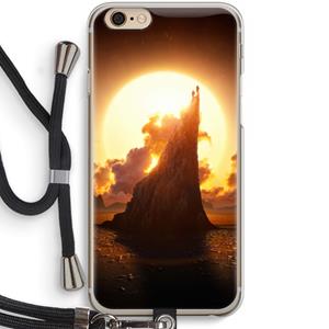 CaseCompany Children of the Sun: iPhone 6 / 6S Transparant Hoesje met koord
