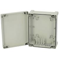 Fibox Enclosure, PC Grey cover 5824002 Universal-Gehäuse 240 x 191 x 107 Polycarbonat Lichtgrau (RA