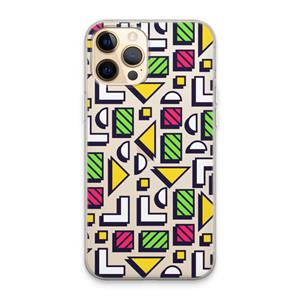 CaseCompany 8-bit N°4: iPhone 13 Pro Max Transparant Hoesje