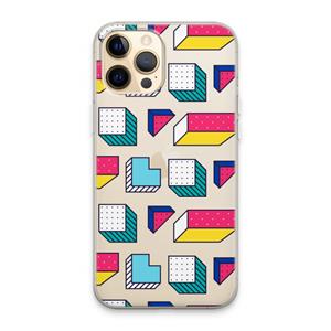 CaseCompany 8-bit N°7: iPhone 13 Pro Max Transparant Hoesje