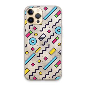 CaseCompany 8-bit N°8: iPhone 13 Pro Max Transparant Hoesje