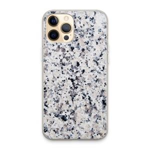 CaseCompany Gespikkelde marmer: iPhone 13 Pro Max Transparant Hoesje