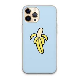 CaseCompany Banana: iPhone 13 Pro Max Transparant Hoesje