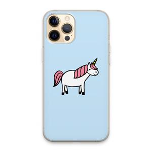 CaseCompany Eenhoorn: iPhone 13 Pro Max Transparant Hoesje