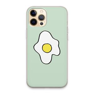 CaseCompany Spiegelei: iPhone 13 Pro Max Transparant Hoesje