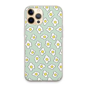 CaseCompany Spiegeleitjes: iPhone 13 Pro Max Transparant Hoesje