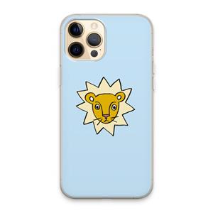 CaseCompany Kleine leeuw: iPhone 13 Pro Max Transparant Hoesje