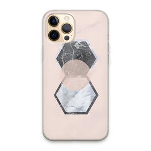 CaseCompany Creatieve toets: iPhone 13 Pro Max Transparant Hoesje