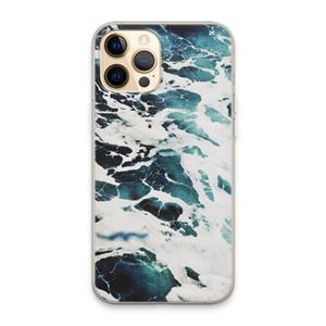 CaseCompany Golven: iPhone 13 Pro Max Transparant Hoesje