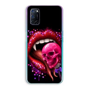 CaseCompany Dodelijk zoet: Oppo A92 Transparant Hoesje