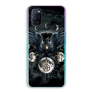 CaseCompany Sinister Wings: Oppo A92 Transparant Hoesje
