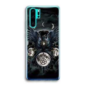 CaseCompany Sinister Wings: Huawei P30 Pro Transparant Hoesje
