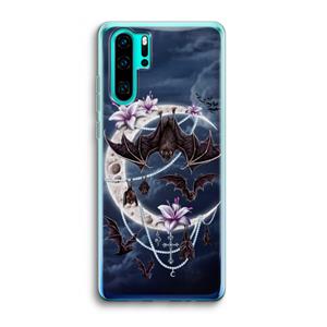 CaseCompany Vleermuizen Maan: Huawei P30 Pro Transparant Hoesje