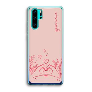 CaseCompany Love is in the air: Huawei P30 Pro Transparant Hoesje