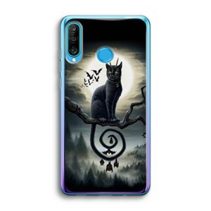 CaseCompany Moonlight Companions: Huawei P30 Lite Transparant Hoesje