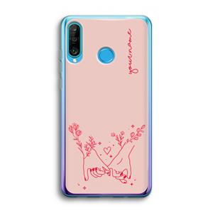 CaseCompany Best Friends: Huawei P30 Lite Transparant Hoesje