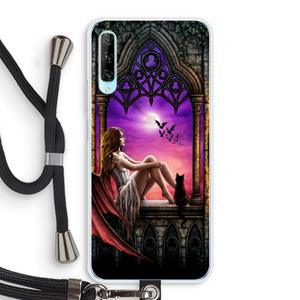 CaseCompany Kinderen van de nacht: Huawei P Smart Pro Transparant Hoesje met koord